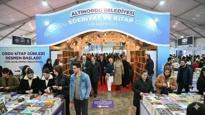 Ordu’da Edebiyat Şöleni Başladı: 6. Kitap Günleri Kapılarını Açtı