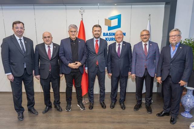 TGK Heyetinden BİK Genel Müdürü Abdülkadir Çay’a Ziyaret