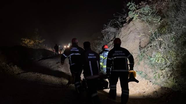 Fatsa’daki taş ocağı göçüğünde arama çalışmalarına ara verildi